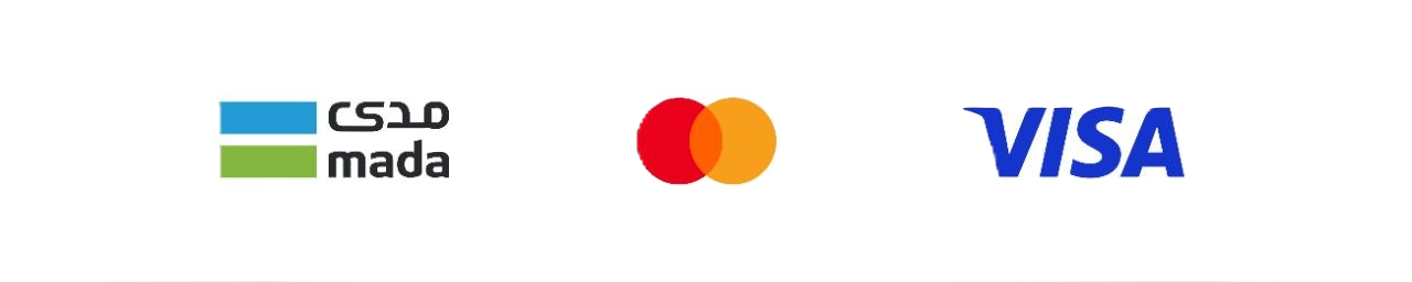 البطاقات المدعومة